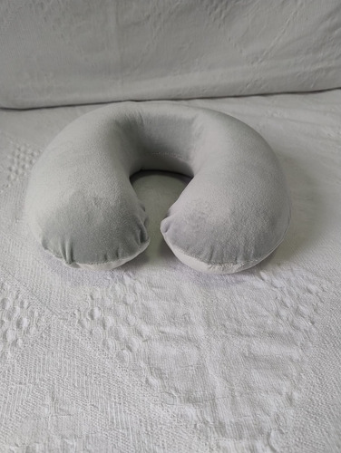 Travesseiro De Pescoço Nasa Em Viscoelástico Branco