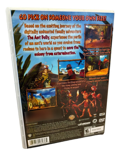 The Ant Bully Play 2 Com Capa E Pôster Ps2