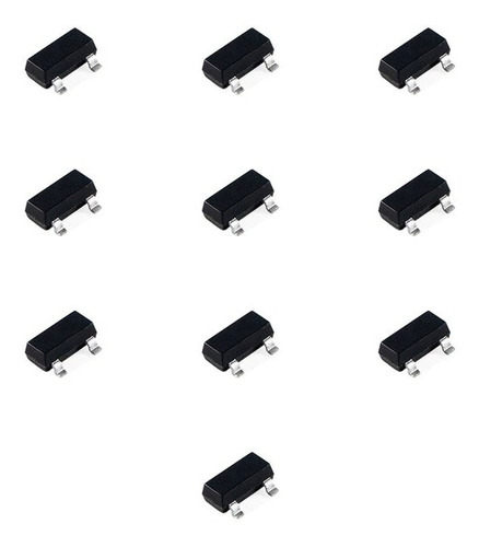 10 Pzs Mosfet N 20v 2.3a Smd Si2302