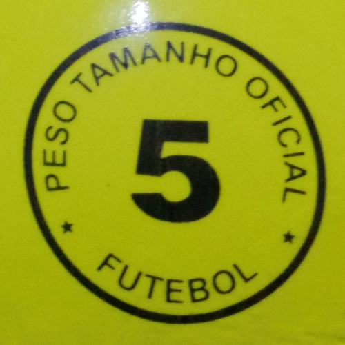 Imagem 3 de 3 de Bola De Futebol De Campo Infantil 1 Unidade.