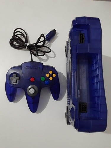 Nintendo 64 Na Caixa + Dois Jogos Originais Na Caixa. (Usado)