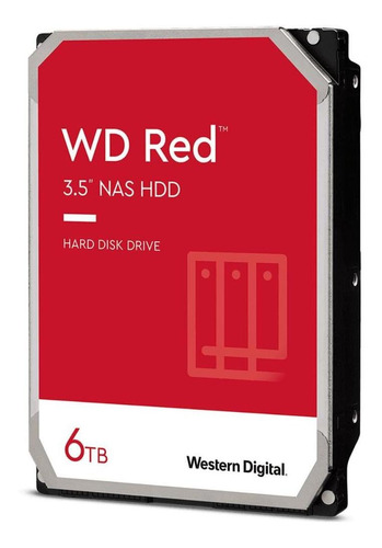 Hd 6tb Sata 3 - 5400rpm - Western Digital Nas Red - Wd60efax