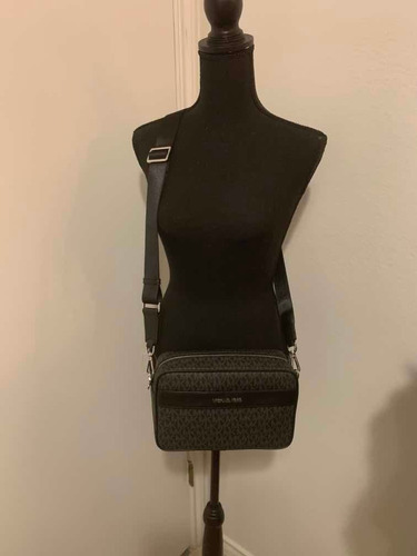 Imagen 7 de 9 de Bolsa Michael Kors Negra Estampada Original Nueva 0201