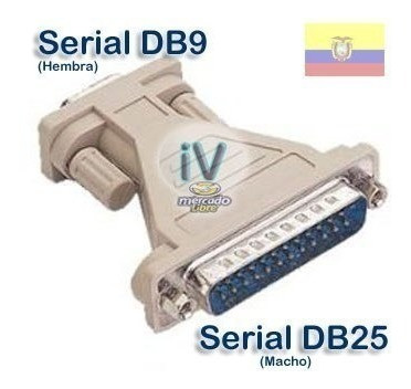 Cable Adaptador De Usb A Serial Db9 Macho Y Serial Db25 Mach