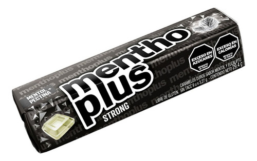 Menthoplus Strong 29gr Pack X 12un - Cioccolato Tienda Dulce