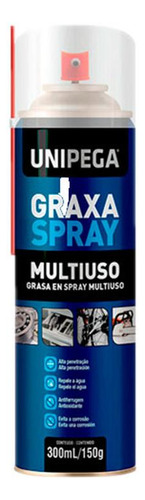 Graxa Em Spray Unipega 300ml