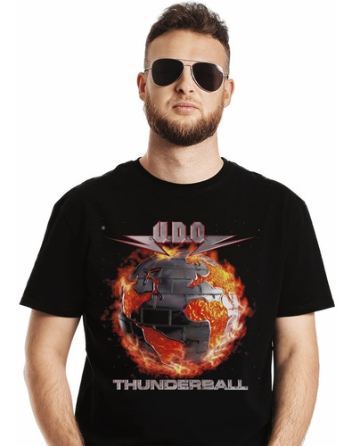 Polera Udo Thunderball Metal Impresión Directa