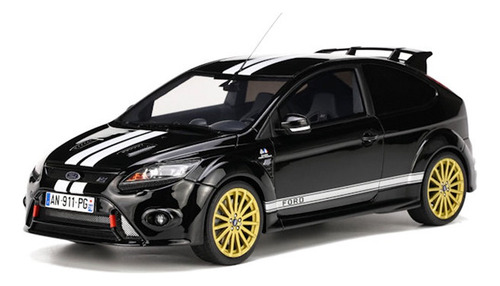 Ford Focus Mk2 Rs Lemans 2010 Negro Ottomobile Escala 1/18