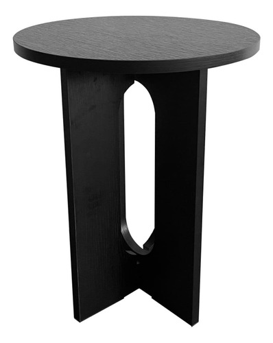 Mesa Lateral Dieburg Negro Këssa Muebles