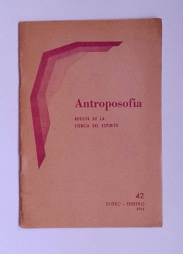 Antroposofía, Revista De La Ciencia Del Espíritu