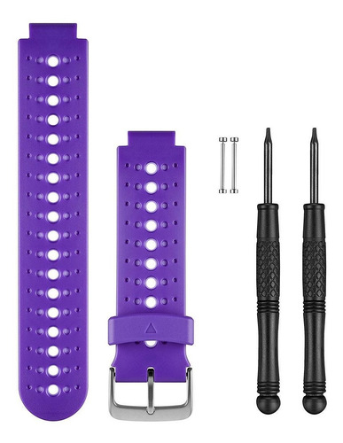 Kit Pulseira Garmin Forerunner 230 235 630 Roxa Original