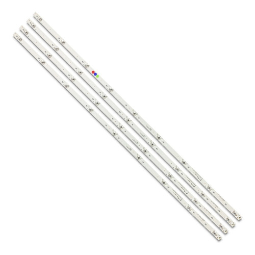 Kit Leds Hisense 50h6e (4tiras 9leds) - Aluminio, Nuevo