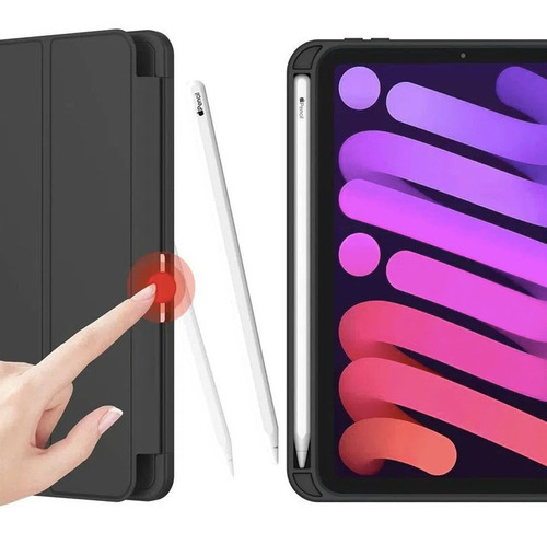 Funda Smart Case Con Espacio Lapiz Para iPad Mini 6