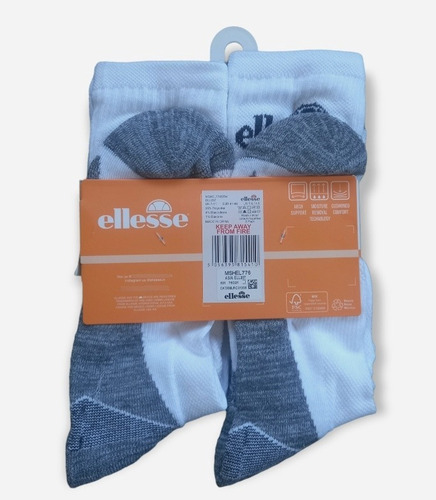 Calceta Ellesse Deportiva Para Caballero Medida 25.5-29.5cm
