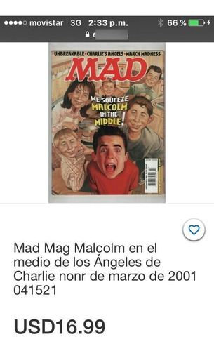 Imagen 4 de 6 de Mad (revista) 1999-2001
