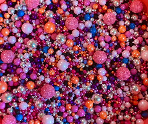 Sprinkles Perlas -mix Halloween Pink 100grs