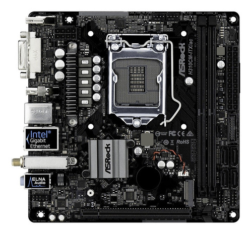 Motherboard Asrock H310cm-itx / Ac 8va Gen 1151 Intel