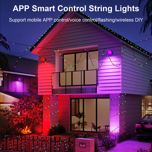 Lamp String App Decoration Luces De Colores