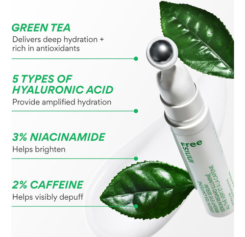 Sérum Para Ojos Brillantes Con Cafeína Y Té Verde Innisfree