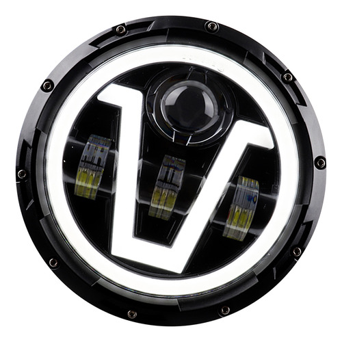 Faros Delanteros De Moto Giran Para H1 Hi/lo H2 Cj, 1 Pieza