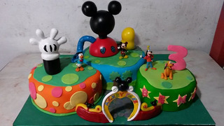 Torta De Mickey Mouse De Dos Pisos Mercadolibre Torta De Mickey Mouse De Dos Pisos Mercadolibre