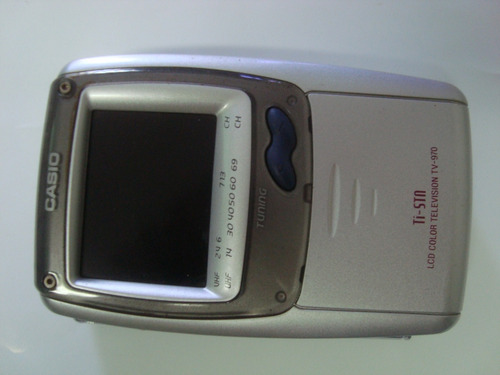 Imagen 1 de 6 de Mini Tv Portatil A Color Marca Casio Modelo Tv-970 De 2.3