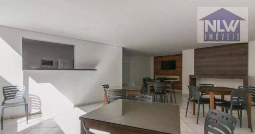 Imagem 19 de 25 de Apartamento Com 2 Dormitórios Para Alugar, 55 M² Por R$ 1.350,00/mês - Vila Alpina - Santo André/sp - Ap3718