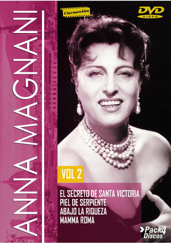 Anna Magnani Vol.2 (4 Discos) Dvd