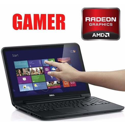 Notebook Dell Gamer 15.6 Touch Radeon 1tb Tranza Uruguay