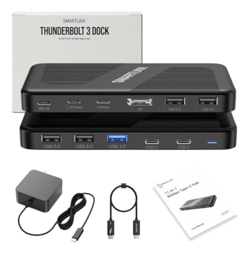 Thunderbolt 3 Dock Dual Monitor Usb-c - 11 Puertos