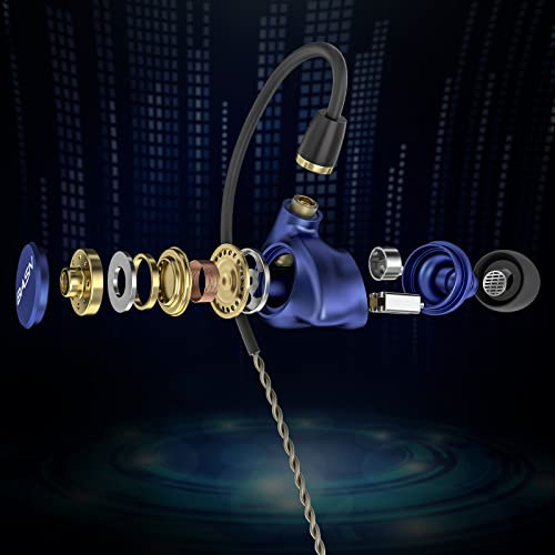Auriculares In-ear Monitores 4 Drivers Basn, Bajos Profundos