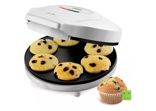 Cup Cake Maker Atma Fabrica 6 Muffins Cm8910 Blanco Luz 