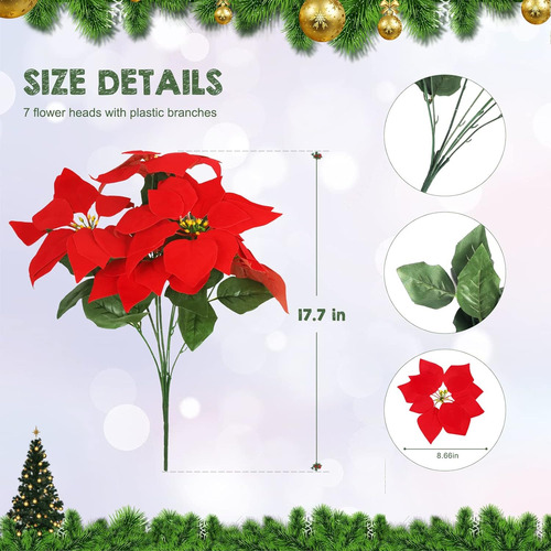 Paquete De 6 Arbustos Artificiales De Pascua De 17.7 Pulgada
