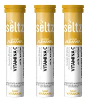 Comprar Vitamina C Seltz 3 Pack Tabletas Efervescentes