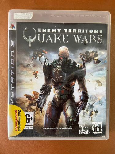 Ps3 Fisico Enemy Territory Quake Wars Usado Original