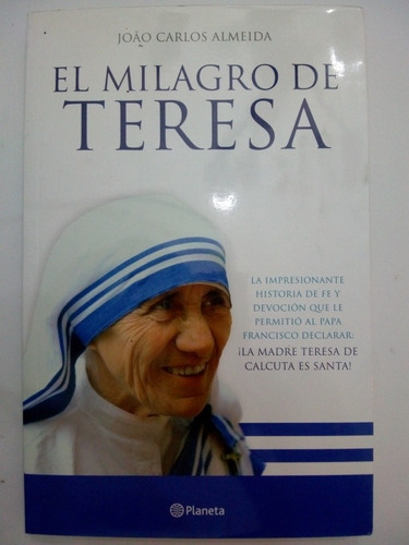 Libro El Milagro De Teresa De Joao Carlos Almeida (3)