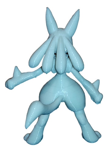 Impresion 3d Pokemon Lucario 10 Cm