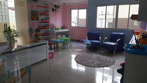 Apartamento Com 3 Dormitórios À Venda, 64 M² Por R$ 318.000 - Vila Antonieta - São Paulo/sp - Ap0177