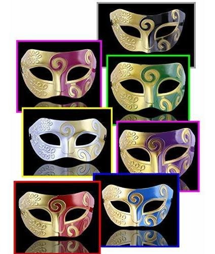 Giveme5 14 Pcs Unisex Máscaras Venecianas De La Mascarada De