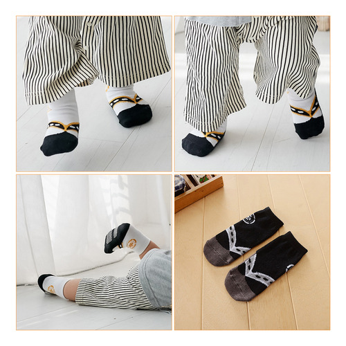2 Pares De Calcetines Tipo Kimono Para Niños, Calcetines Ant
