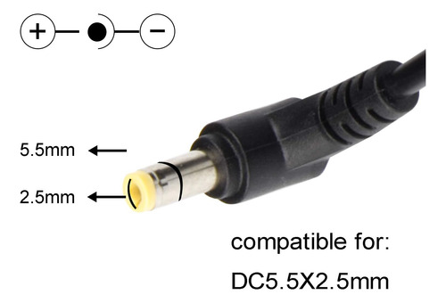 Cargador Lw-0650 / 342 / 190 / 002 P/ Gateway M-1625 M-6750