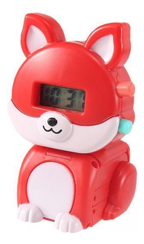 Reloj Eléctrico Para 2 Mascotas Deformation Toy, Bonito, Lig