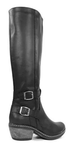 Botas Ca a Alta Texanas Mujer Cuero Vacuno Taco 5 Hot Rimini