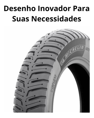 Par Pneu Michellin 80/100-18+90/90-18 City Extra D/t