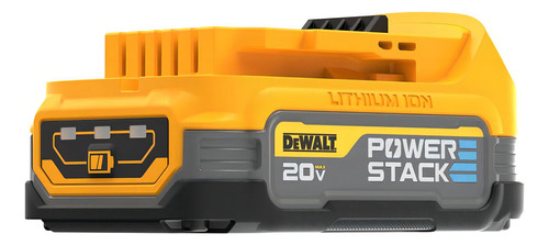 Dewalt Dcbp034c 20v Max Powerstack Kit Compacto Batería Y Cargador De Inicio Color Amarillo Frecuencia 60
