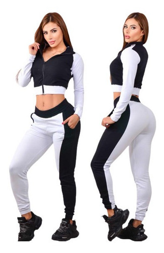 Conjunto  Deportivo Para Dama Moda Colombiana