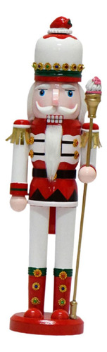 Estatua Cascanueces, Figura Decorativa De Madera, Adorno De