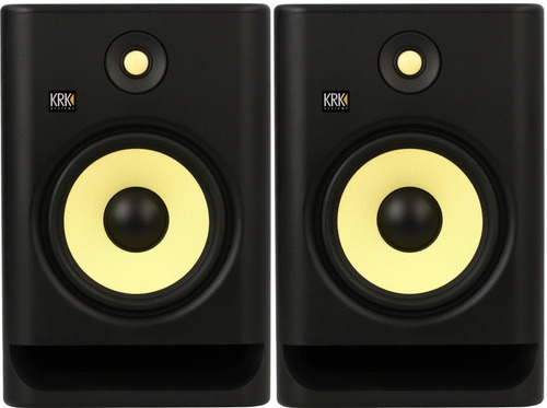 Monitores Potenciados Krk Rokit 8 Generación 4 Rp8g4bk Par