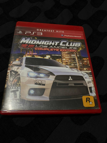 Ps3 Midnight Club Los Ángeles