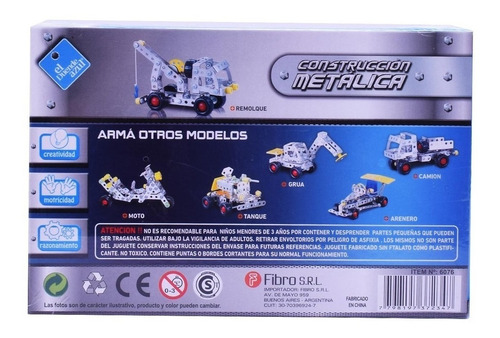 El Duende Azul Construccion Metalica Remolque 143pz Jlt 6076